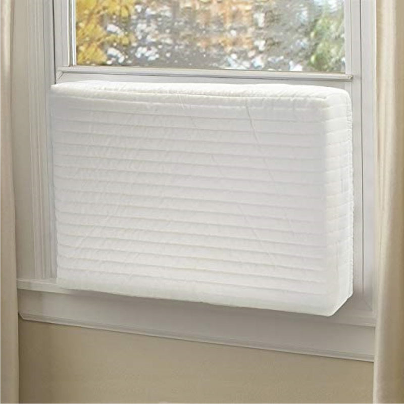 Window Air Conditioner Protective Cover Dustproof Windproof Indoor Cold Air Out