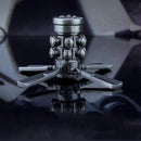 8cm Electric Shock Trap Alloy Model Metal Rotating Toy Novelties Toys
