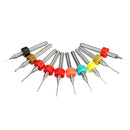 Drillpro DB-P1 10pcs Tungsten Steel Hard Alloy PCB CNC Drill Bits For Circuit Boards PCB Drill Bit