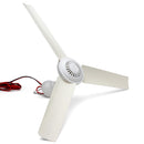 DC12V 5W Plastic 3 Leaves Brushless Converter Motor Battery Mini Ceiling Fan