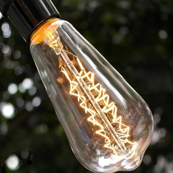 E27 ST64 40W Incandescent Bulb Edison Christmas Tree Light AC 110-120V