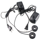 800L/H 210 GPH Submersible Water Pump For Aquarium Fish Tank Pond Fountain With 12 LED Lights