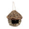 Straw Birdhouse for Parrot Hamster Small Animal's Cage Birds Breeding Bird House Home Hanging Decorations