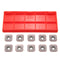 10Pcs SEMT13T3AGSN-JM VP15TF CNC Blade Coated Carbide Insert Milling Cutter