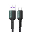 KUULAA 5A QC3.0 Smart Current Matching Nylon Durable Quick Charge Type-C Data Cable for Samsung S10+ HUAWEI P30Pro Xiaomi Mi9 Redmi Note8