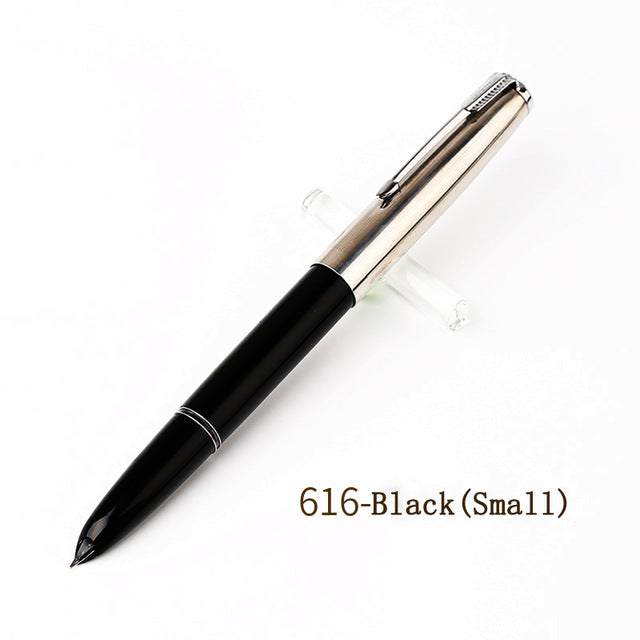 HERO 616 New Classic Nostalgic Fountain Pen Golden Nib Ink Pen Fine Nib 0.5mm Calligraphy Pens Gifts for Students Friends Families