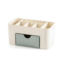 Plastic Drawer Cosmetic Box Desktop Make Up Storage Box Jewelry Case Home Organizer Accessories Supplies Gear Stuff