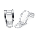 28mm to 43 mm Motorcycle Headlight Mounting Bracket Metal Chrome
