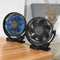 360 Portable 3 Speed USB Clip On Timing Desk Fan Pram Car 5000mAh Rechargeable