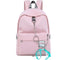 12L 18L Outdoor Travel USB Backpack Waterproof School Shoulder Bag Girls Women Rucksack