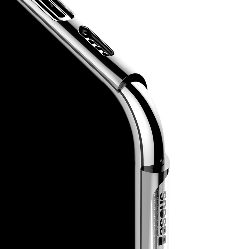 Baseus Luxury Plating Ultra Thin Transparent Soft TPU Protective Case for iPhone 11 Pro Max 6.5 inch