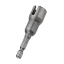 Drillpro 13mm Slotted Sleeve Nut Driver Socket Adapter Magnetic Hex Screwdriver Adapter