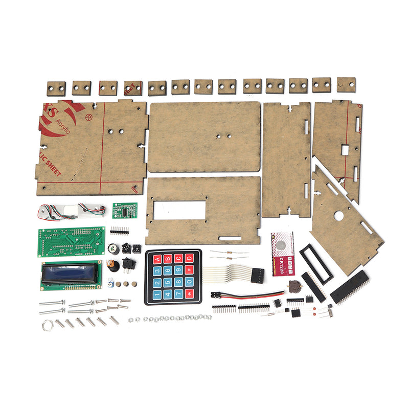 DIY MCU Multi-function Electronic Scale Production Kit Price Scales Pressure Sensor Electronic Training Kit
