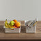 QUANGE SN050101 2PCS Home Storage Baskets Desktop Storage Box High Quality Storage Organizer Plastic Basket From Xiaomi Youpin