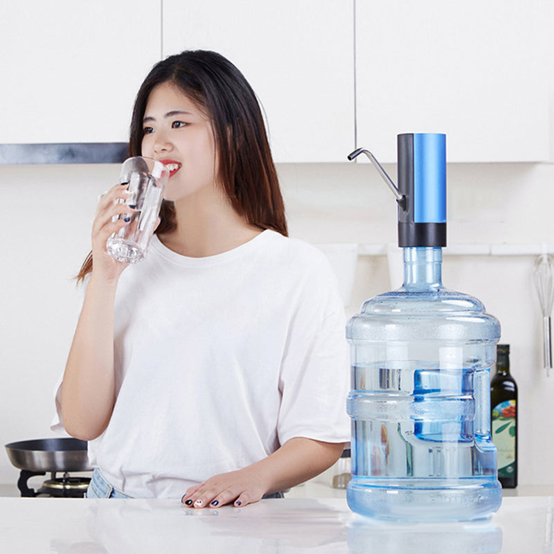 REELANX P1 USB Electric Wireless Water Pump Home Water Pumping Device Stainless Steel Power Display Water Pump