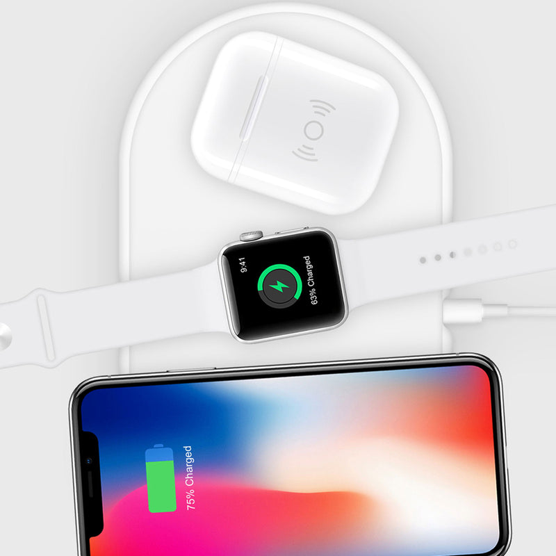 Qi Wireless Charger Charging Box Earphone Protective Case For Apple AirPods