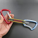 XINDA AL-CP6617 Aeronautic Aluminum 22KN Outdoor Rock Climbing Buckle Safety Protection Carabiner Mo