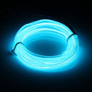 1M Led Flexible EL Wire Neon Glow Light Rope Strip 12V For Christmas Holiday Party