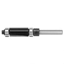 Drillpro 1/4 Inch Shank Double Bearing Router Bit Double Edge Straight Woodworking Trimming Cutter