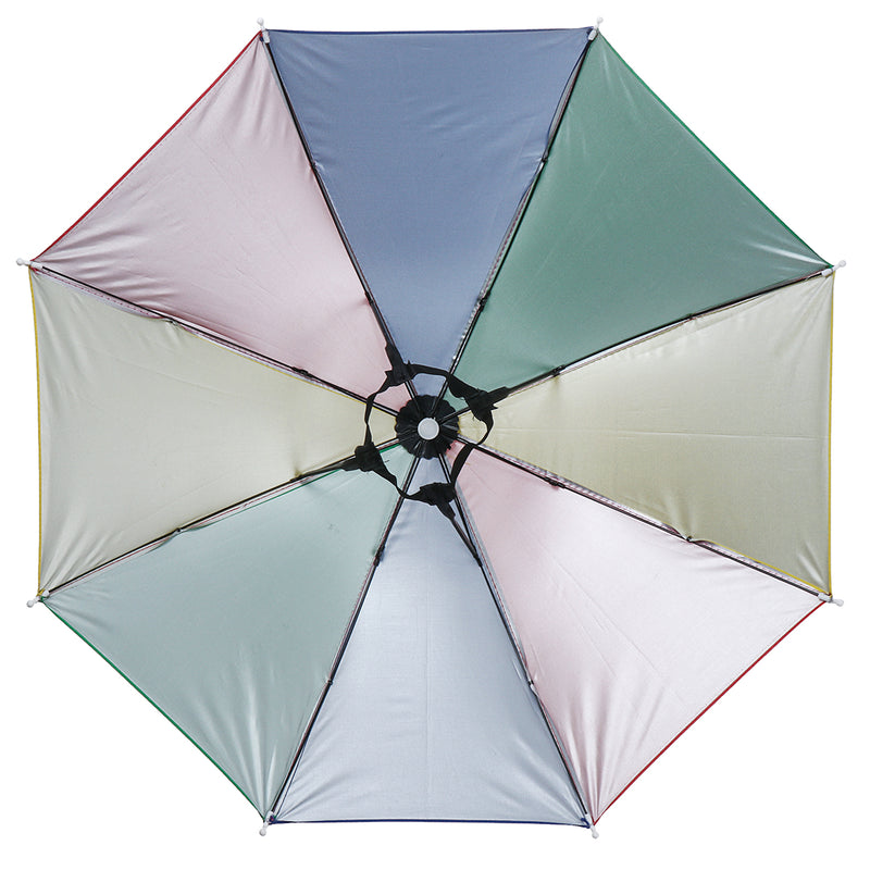 Foldable Umbrella Hat Outdoor Camping Hunting Fishing Sunshade Cap
