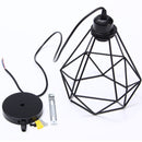 Industrial Vintage Metal Cage Hanging Ceiling Pendant Light Lighting Holder Shade