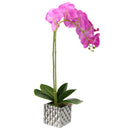 Artificial Plant Butterfly Orchid Flower Pot Home Wedding Party Home Decorations