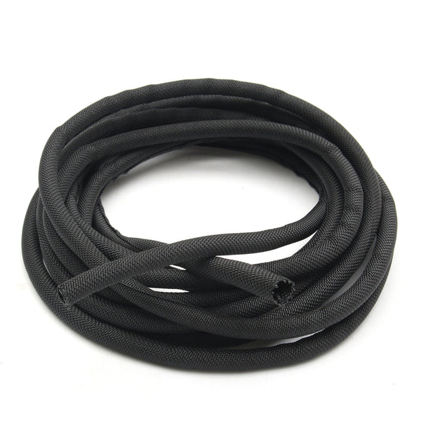3.25m Flame Retardant Anti-corrosion Self Wrap Braided PET Wire Nylon Sleeve