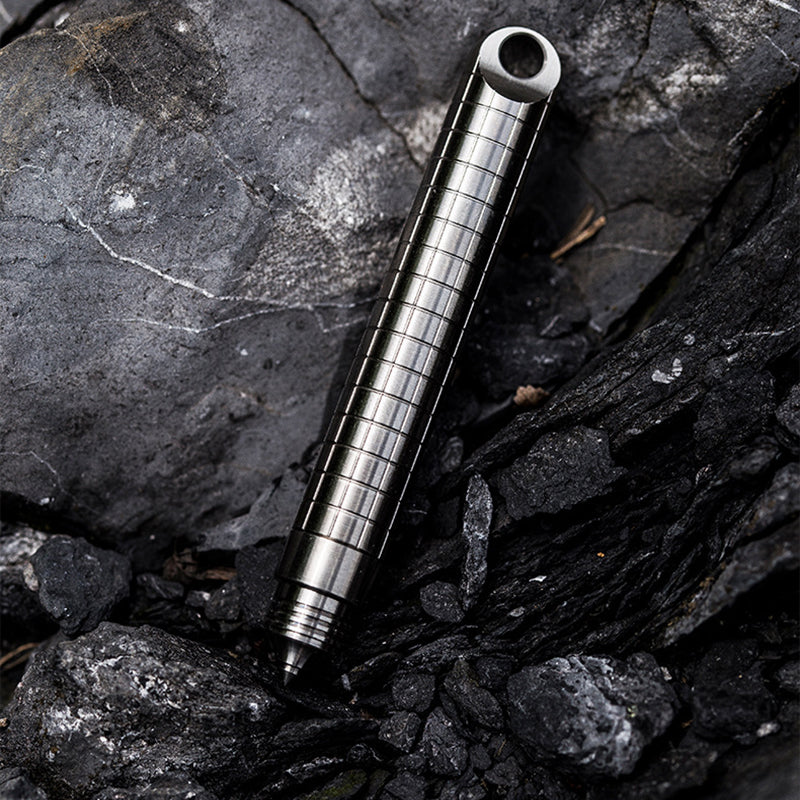 DITO Mini Portable Telescopic Titanium Tactical Pen Outdoor Tungsten Steel Safety Survival Emergency Tool EDC Collection