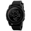 SKMEI 1317 Digital Watch Pedometer Calorie Tracking Men LED Countdown Sport Watches