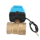 TMOK TK260 DC 12V 1/2" 3/4" 1" 1-1/4" Motorized Electric Brass Ball Valves 3 Wire Full Port Valve
