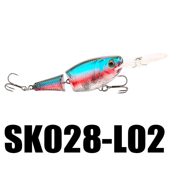 SeaKnight SK028 1PC 13.5g 70mm Fishing Lure Crankbaits 2 Sections 3D Eyes Hard Fishing Baits