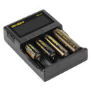 Basen BA-4 Battery Charger LCD Screen US Plug LCD Display Charger For 26650 21700 20700 18650 18490 18350 17670 17500 16340(RCR123) 14500 10440 Battery