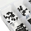 Suleve M2CH1 M2 Carbon Steel Allen Bolt 3-20mm Hex Socket Cap Screw Metric Assortment Kit 200Pcs