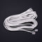 1pcs 10m RJ11 Telephone Connector Extension Cable White N7Y5