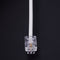 1pcs 10m RJ11 Telephone Connector Extension Cable White N7Y5