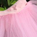 Kids Girls Cute Stylish Tulle Ballet Gymnastic Tutu Dress With Crossed Style Shoulder Straps FIT FOR 1-3 Yrs Pink