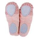 Kids Girls Clothing Accessory Pink Canvas Flat Ballet Shoes Pair US Size 8