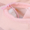 Kids Girls Clothing Accessory Pink Canvas Flat Ballet Shoes Pair US Size 8
