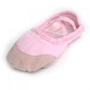 Kids Girls Clothing Accessory Pink Canvas Flat Ballet Shoes Pair Size 10 1/2