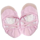 Kids Girls Clothing Accessory Pink Canvas Flat Ballet Shoes Pair Size 10 1/2