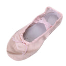 Kids Girls Clothing Accessory Pink Canvas Flat Ballet Shoes Pair US Size 12