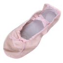 Kids Girls Clothing Accessory Pink Canvas Flat Ballet Shoes Pair US Size 12