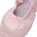 Kids Girls Clothing Accessory Pink Canvas Flat Ballet Shoes Pair US Size 12