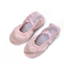 Kids Girls Clothing Accessory Pink Canvas Flat Ballet Shoes Pair US Size 12