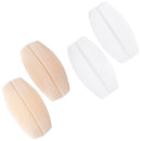 Pair Of Women Girls Ladies Silicone Durable Washable Non Sticky Shoulder Cushions