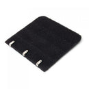 Polyester Women 3 Eye Hook Bra Lingerie Extender 5cm Black