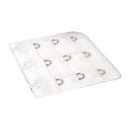 Polyester Women 3 Eye Hook Bra Lingerie Extender 5cm White