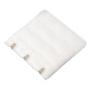 Polyester Women 3 Eye Hook Bra Lingerie Extender 5cm White