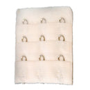 Polyester Women 3 Eye Hook Bra Lingerie Extender 5cm Nude