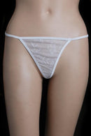 Women Girls Ladies Fashionable Mini Lingerie Dress With Underwear Dancer Costume White S/M